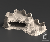 Verridan Bastion A 3D-printed model